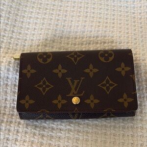 Louis Vuitton Dark Brown Monogram Wallet